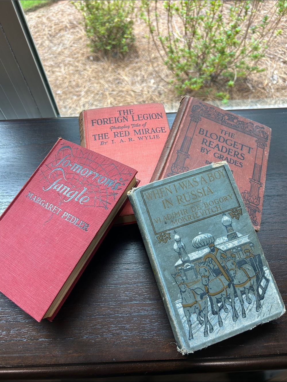 Vintage and Decorative Hardcover Books - Set of 4.